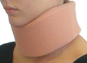 Neck braces to stabilise the cervical spine