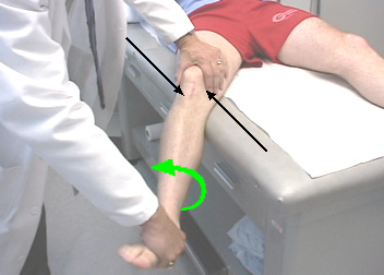 test dial rotation knee external pedia physio