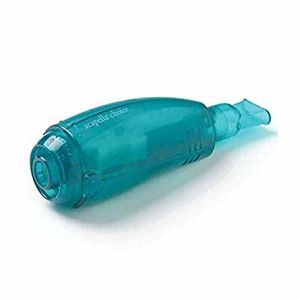 Mucus Removal Device, Breathing Lung Recovery Exerciser Vibration For  Sputum For Office White,Blue 
