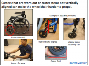 Wheelchair caster check.png