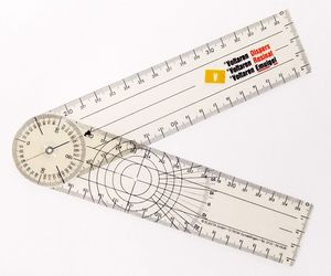 120 Degree Range Orthopedic Angle Ruler, Angle Protractor Angle Finder  Ruler, Protractor Digital Angle Measuring Tool, Finger Joint Ruler